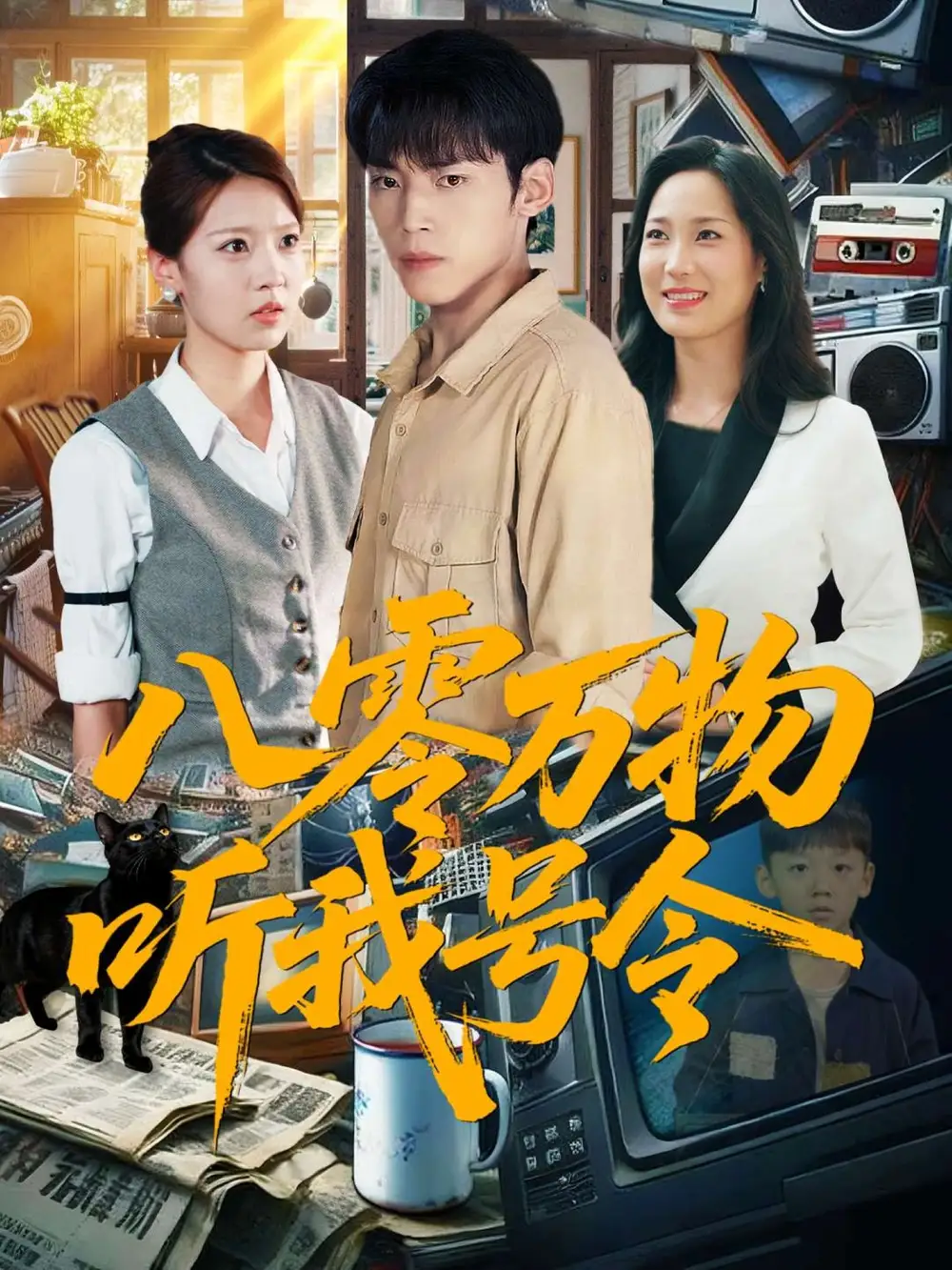 八零万物听我号令 (91集) 王佳玲&孙嘉贺高清海报图片 八零万物听我号令 (91集) 王佳玲&孙嘉贺海报