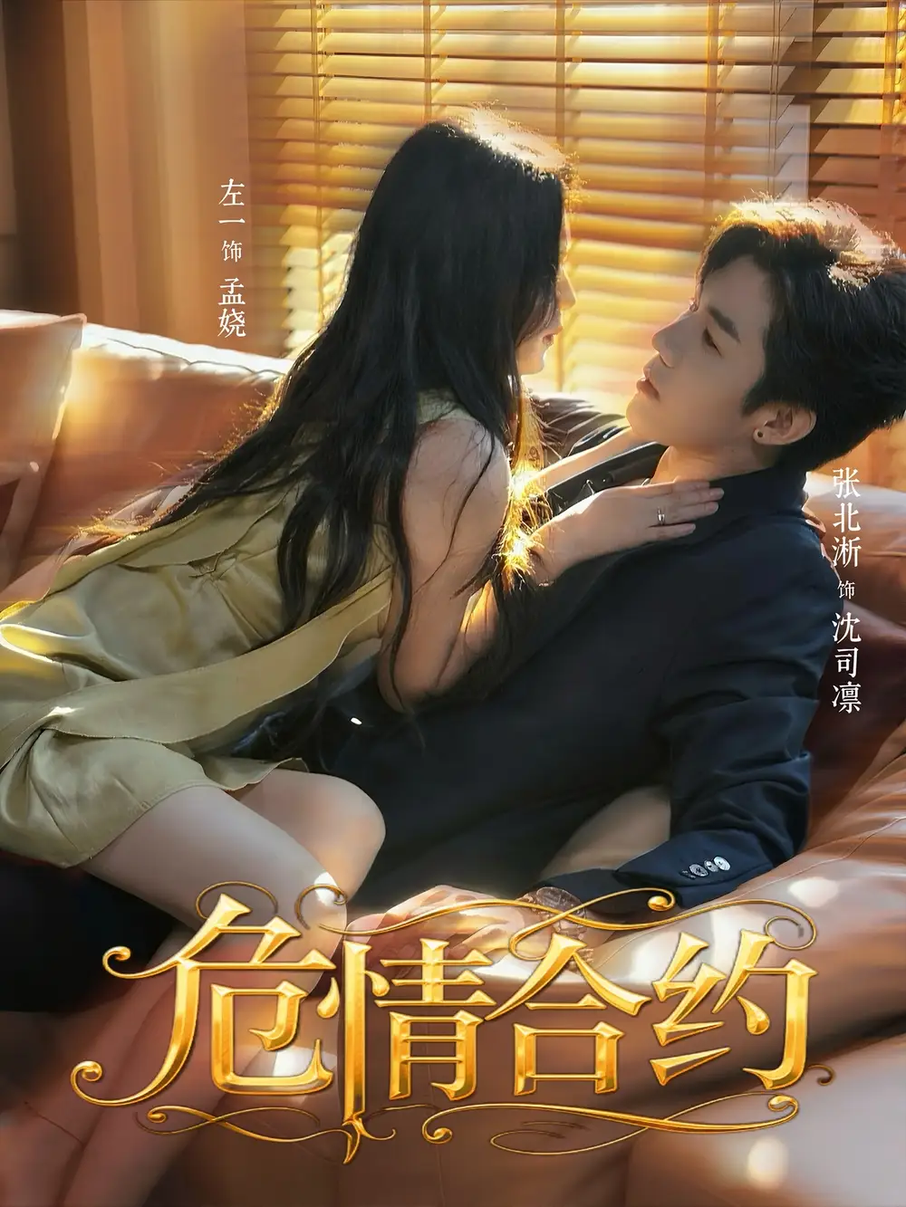 危情合约(76集)张北淅&左一高清海报图片 危情合约(76集)张北淅&左一海报