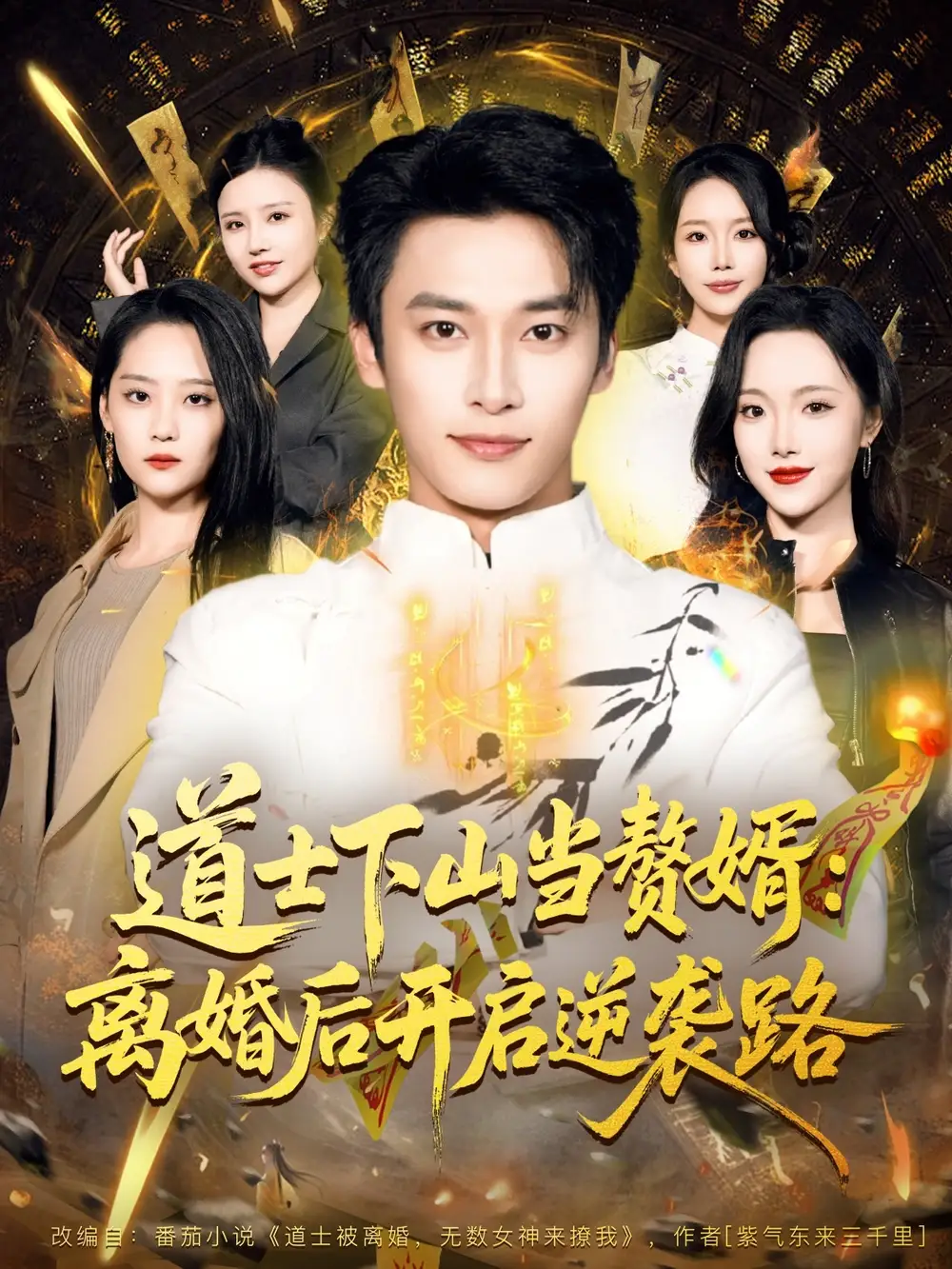 道士下山当赘婿：离婚后开启逆袭路（75集）王泊渊＆宋宇欣海报